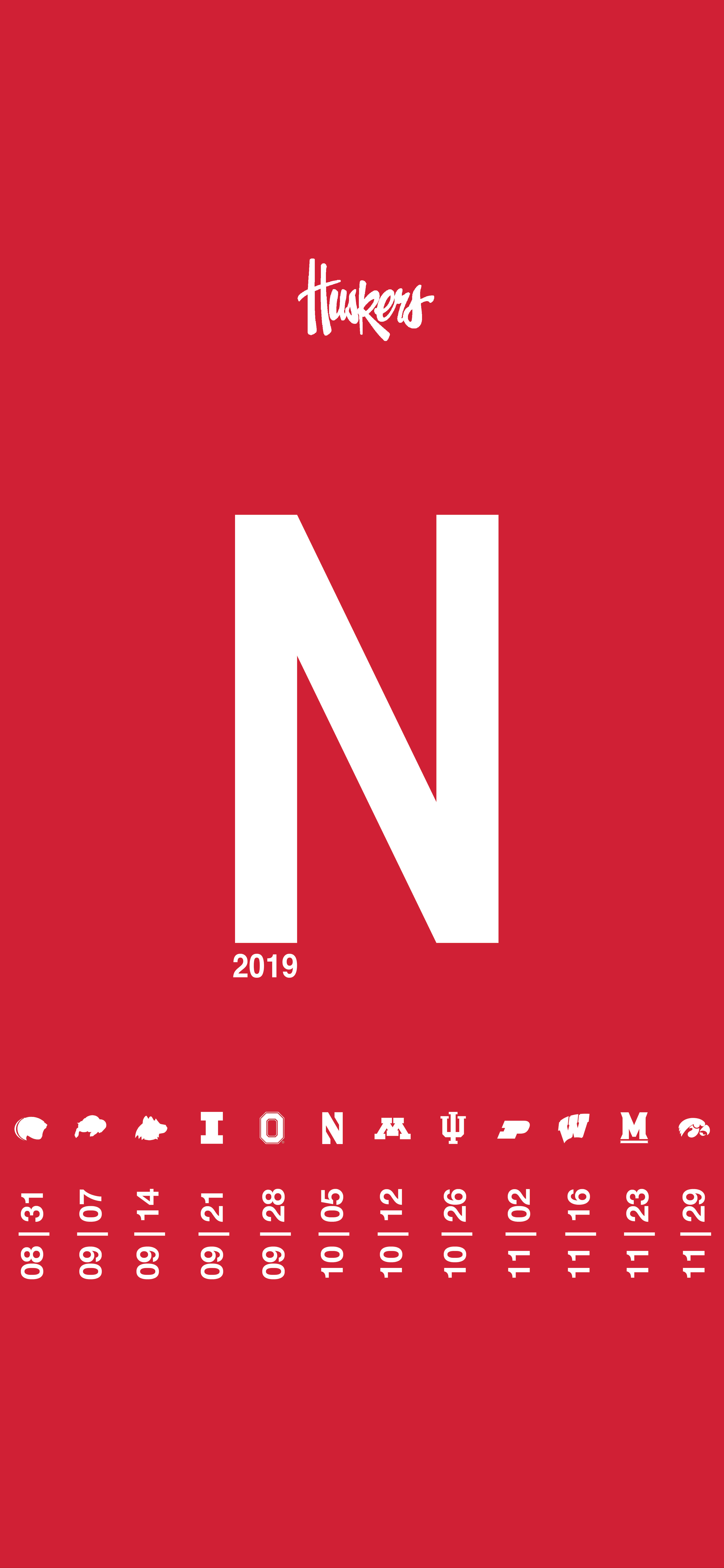 Nebraska Huskers'ın Gururlu Hayranları Duvar Kağıdı