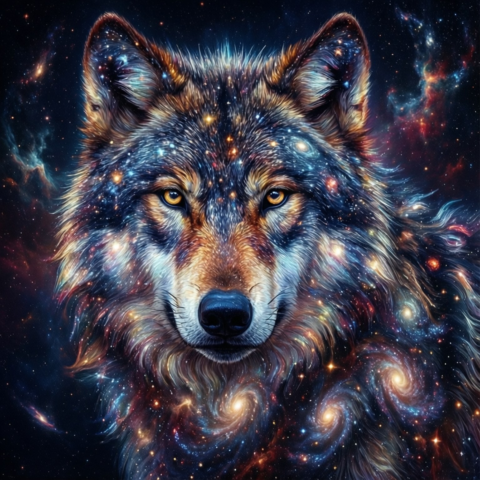 Nebula Kurt Soyutlaması Duvar Kağıdı