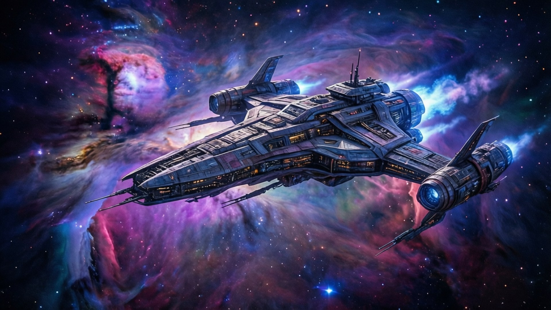 Nebula Yolculuğu Duvar Kağıdı