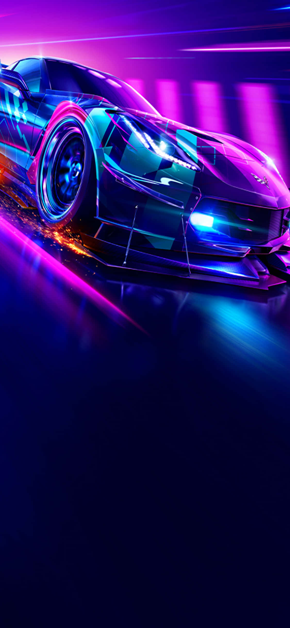Need for Speed Heat, iPhone Xs'te yarış sahnesini ateşliyor Duvar Kağıdı