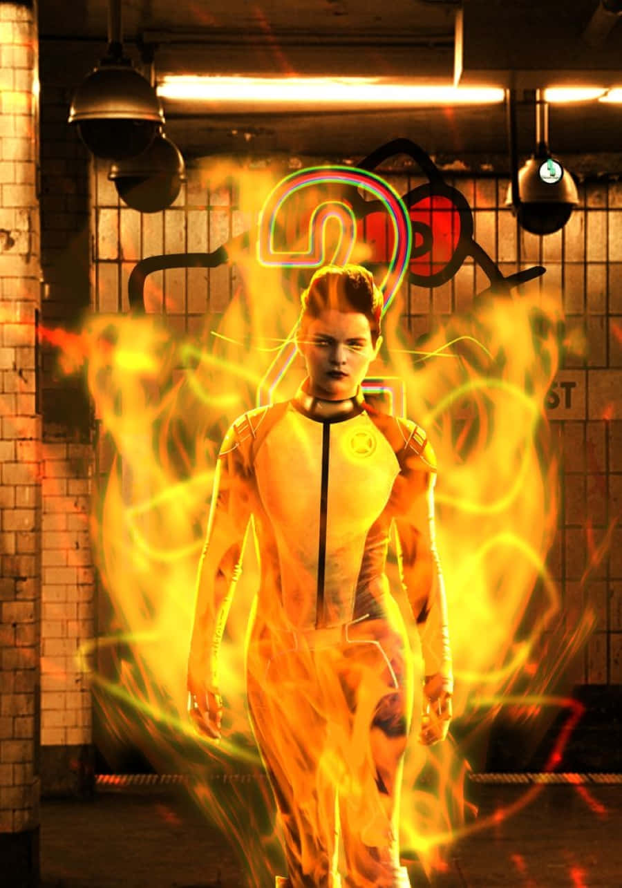Negasonic Teenage Warhead Aksiyonda Duvar Kağıdı