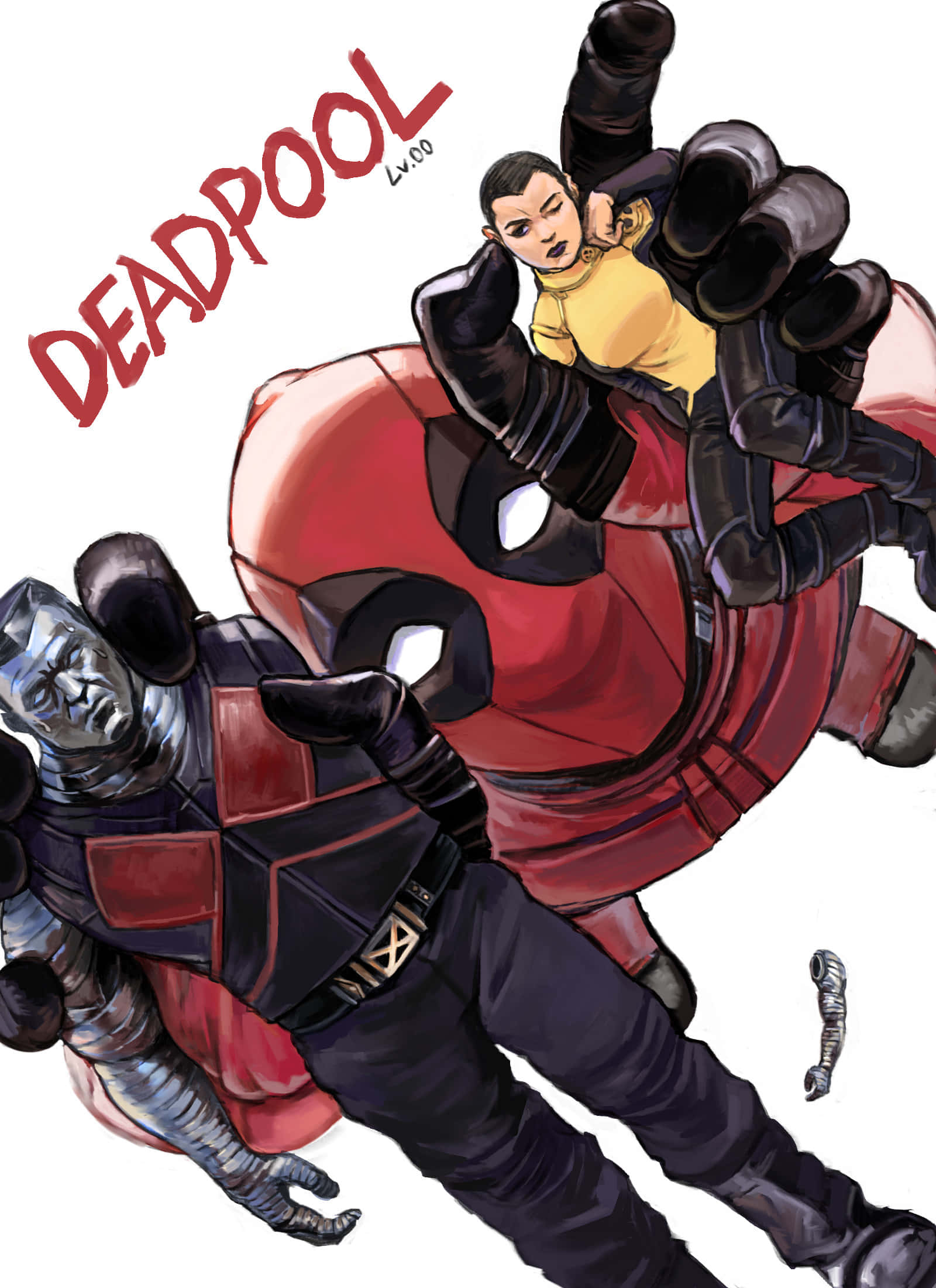 Negasonic Teenage Warhead Aksiyonda Duvar Kağıdı