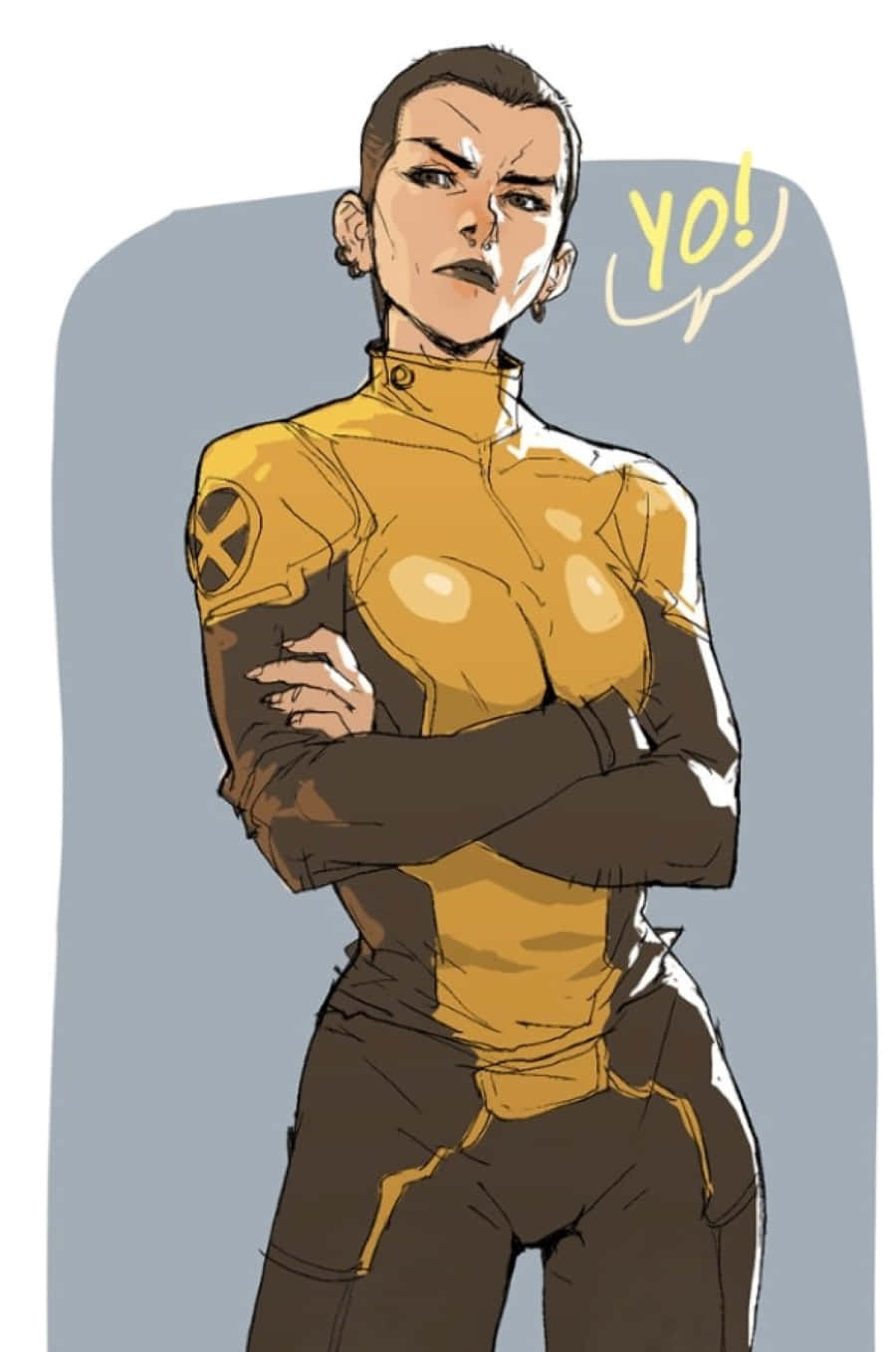 Negasonic Teenage Warhead Aksiyonda Duvar Kağıdı