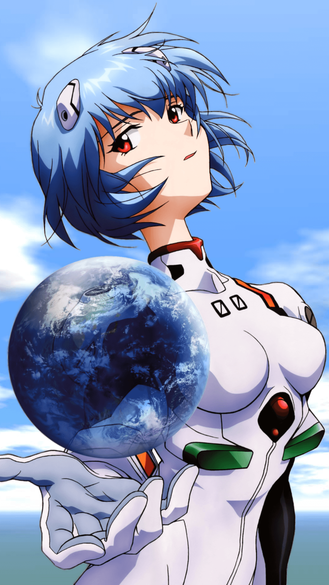 Neon Genesis Evangelion Karakterleri Savaş Pozisyonunda Duvar Kağıdı