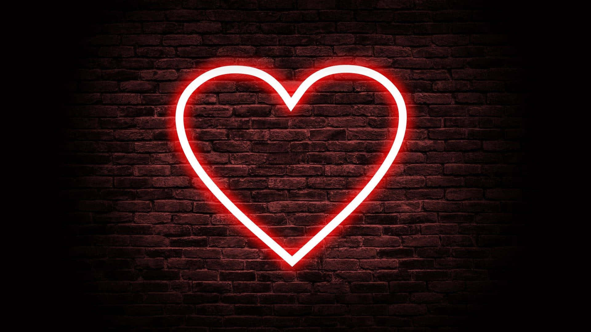 Neon Kırmızı Estetiği ile ortamı canlandırın Duvar Kağıdı