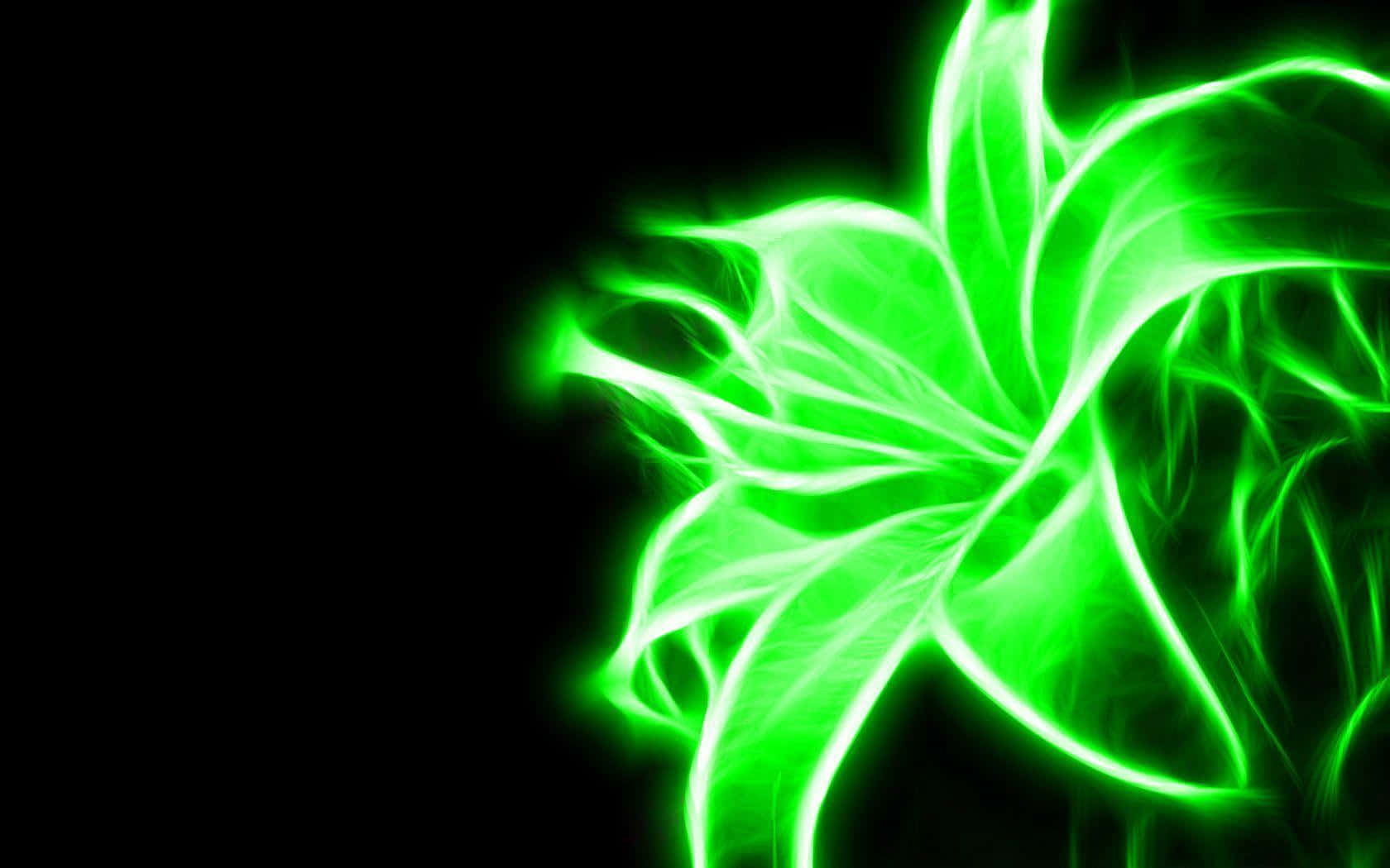 Neon Yeşil Arkaplan Duvar Kağıdı