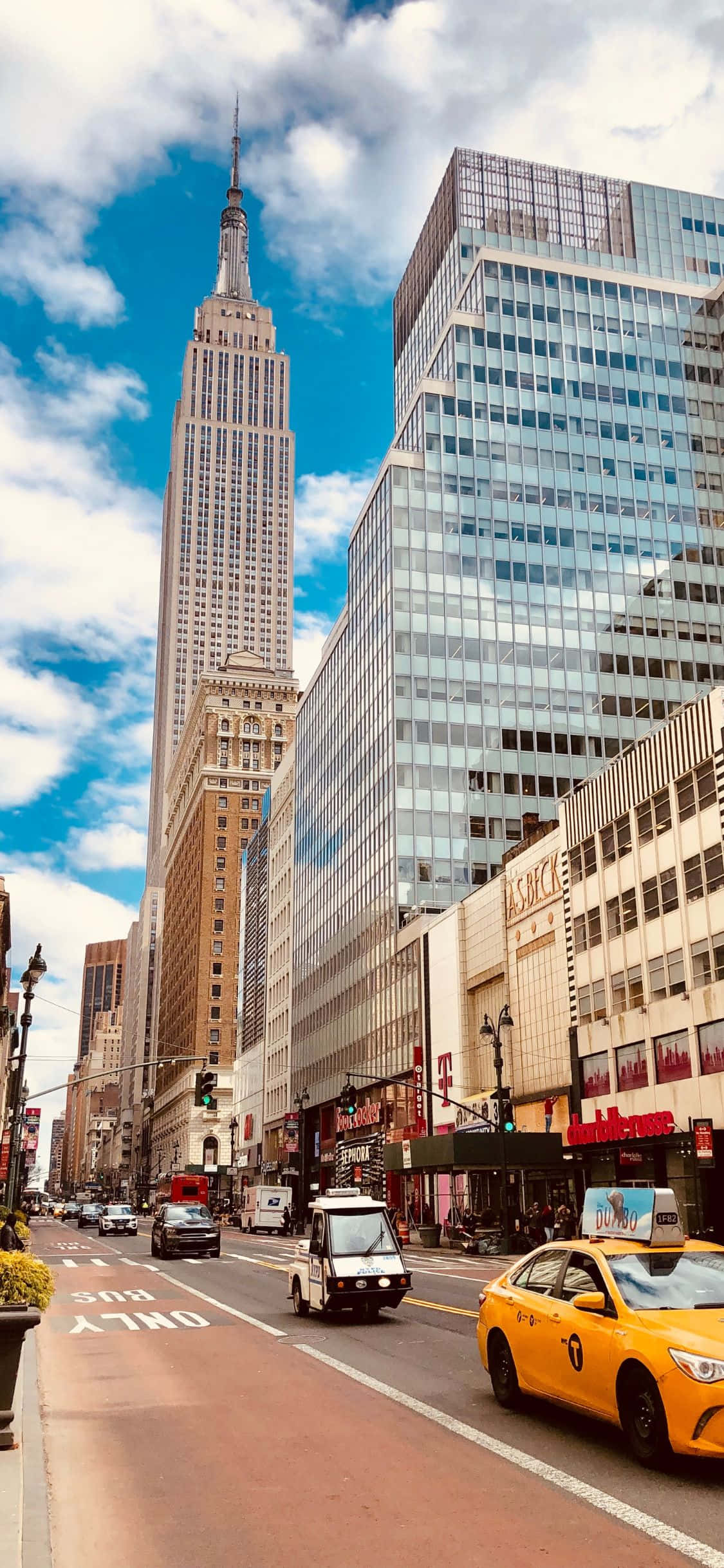 New York City'nin güzelliğini iPhone Xs ile deneyimleyin Duvar Kağıdı