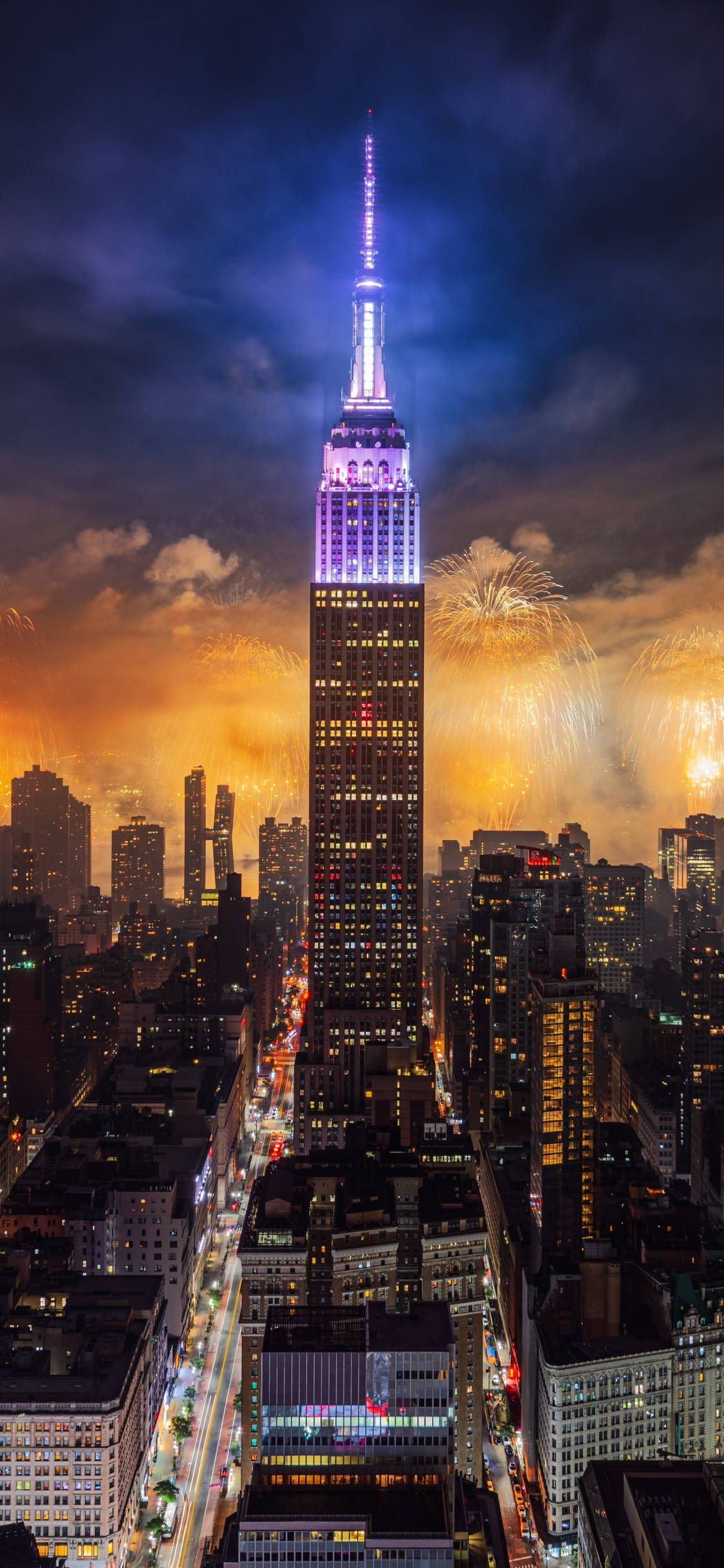 New York HD iPhone Empire State Binası Duvar Kağıdı