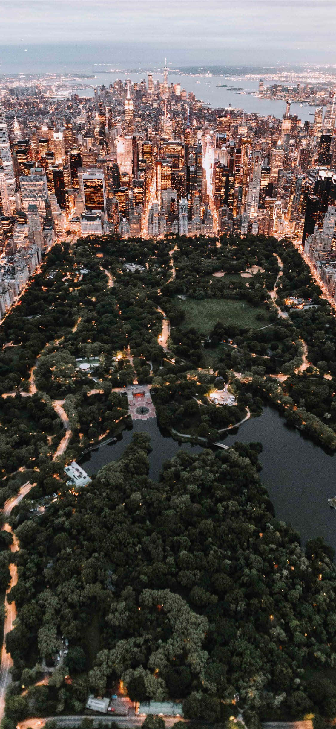 New York'un kalbinde iPhone X Duvar Kağıdı