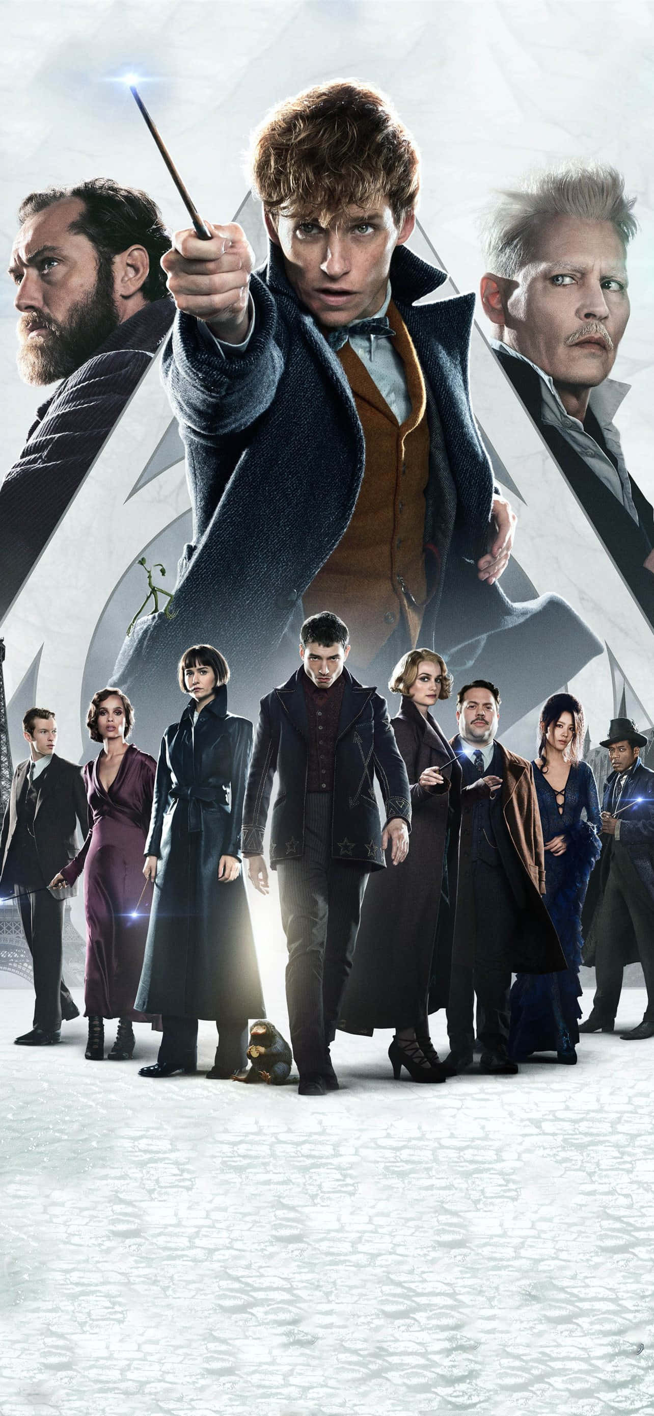 Newt Scamander ve Fantastik Canavarlar Sihirli Bavulunda Duvar Kağıdı