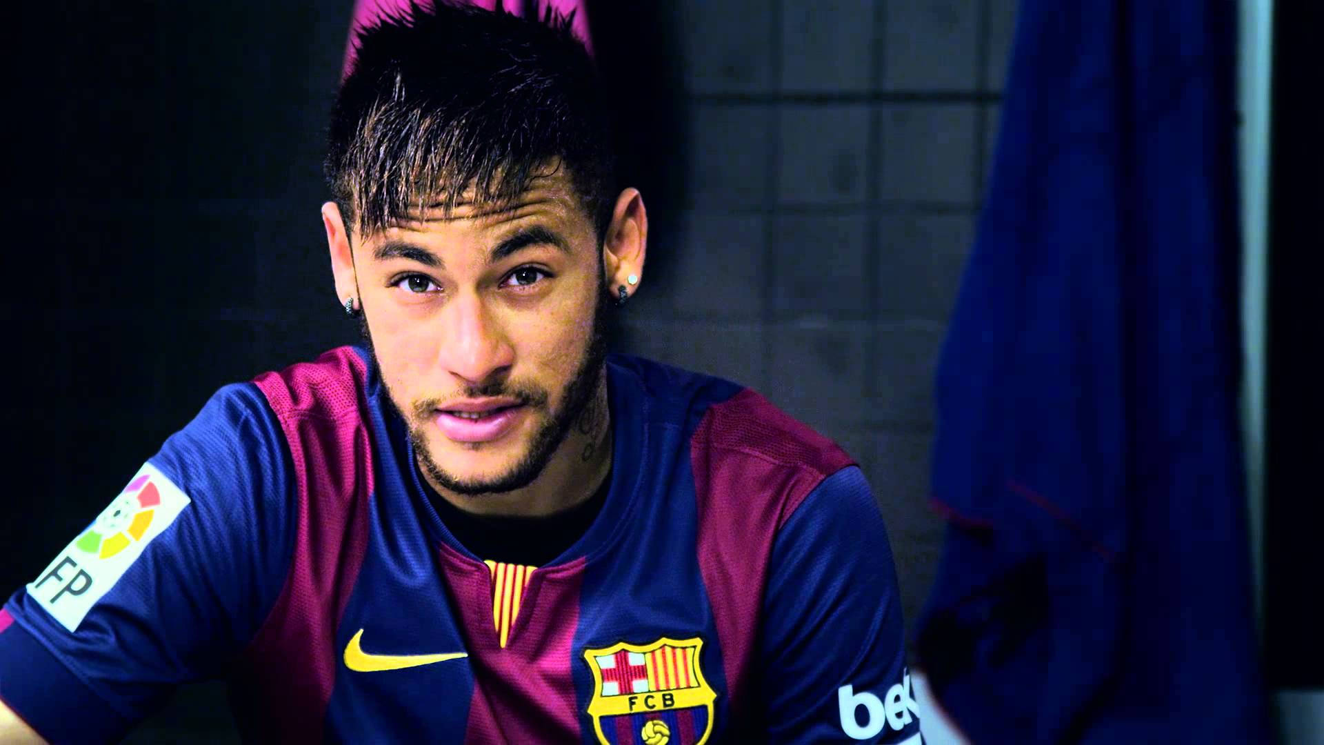Neymar Barcelona'da Aksiyonda Duvar Kağıdı