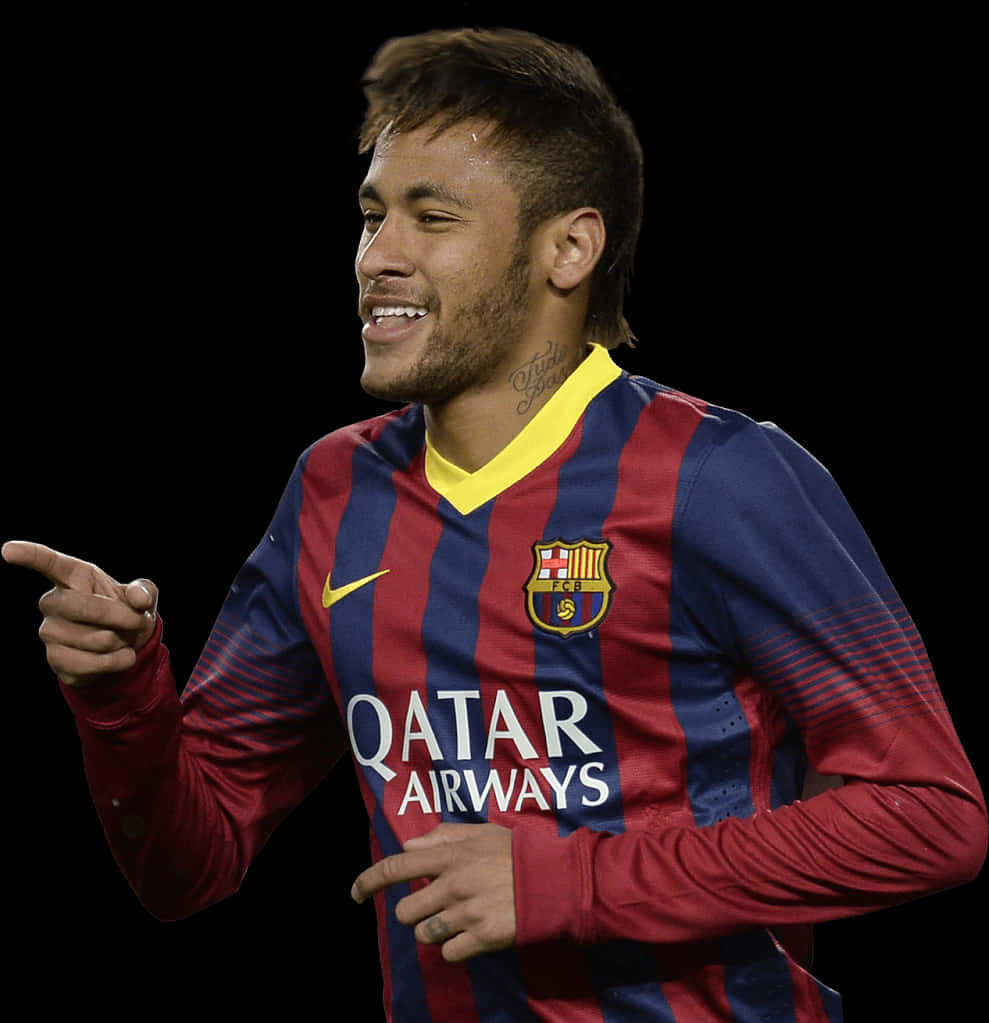 Neymar Barcelona Maç Anı Duvar Kağıdı