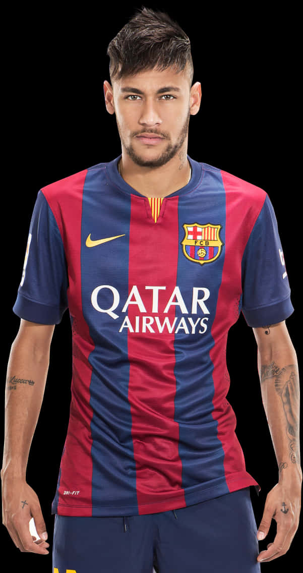 Neymar FC Barcelona Forması Duvar Kağıdı