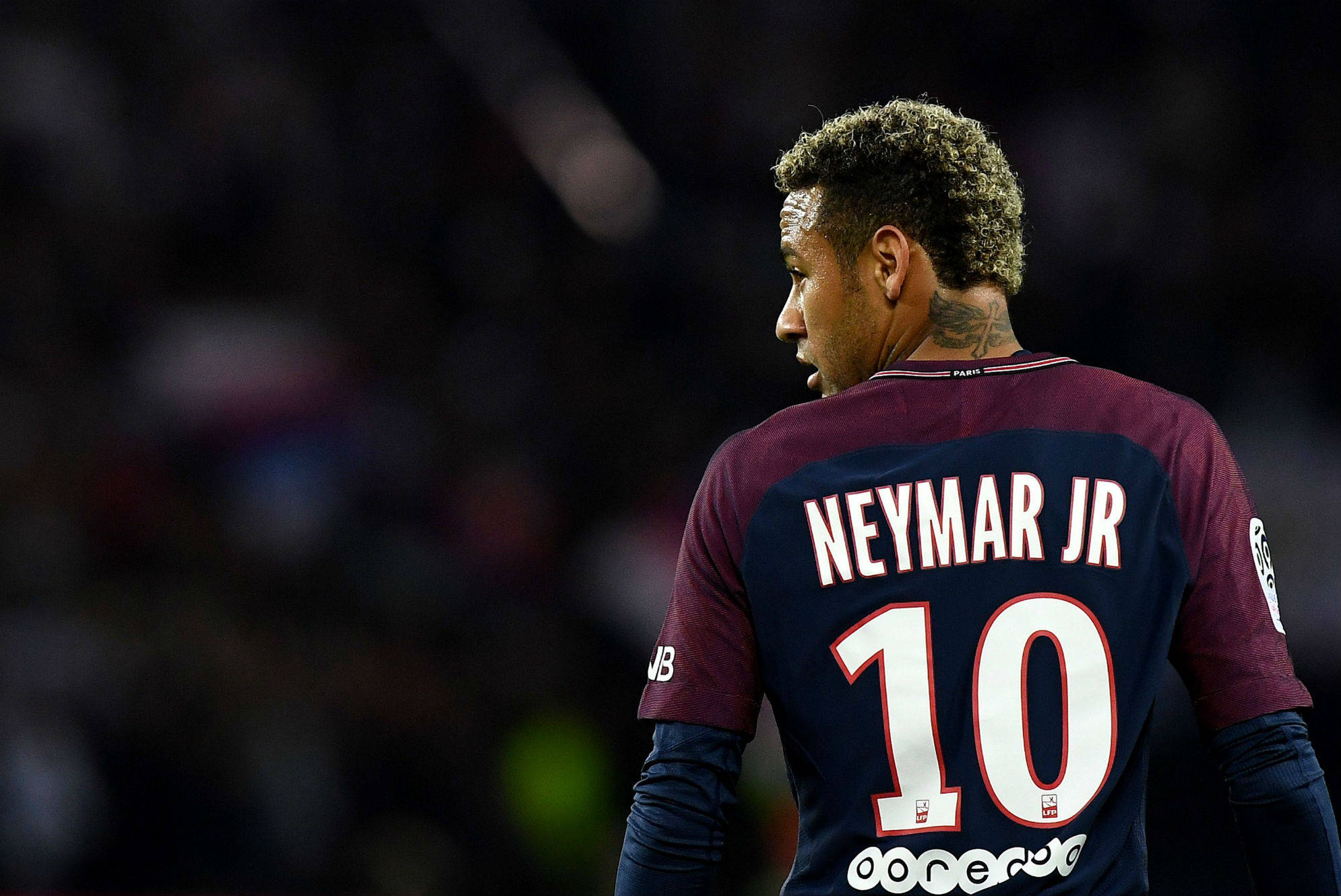 Neymar Jr 10 Numaralı Forma Duvar Kağıdı