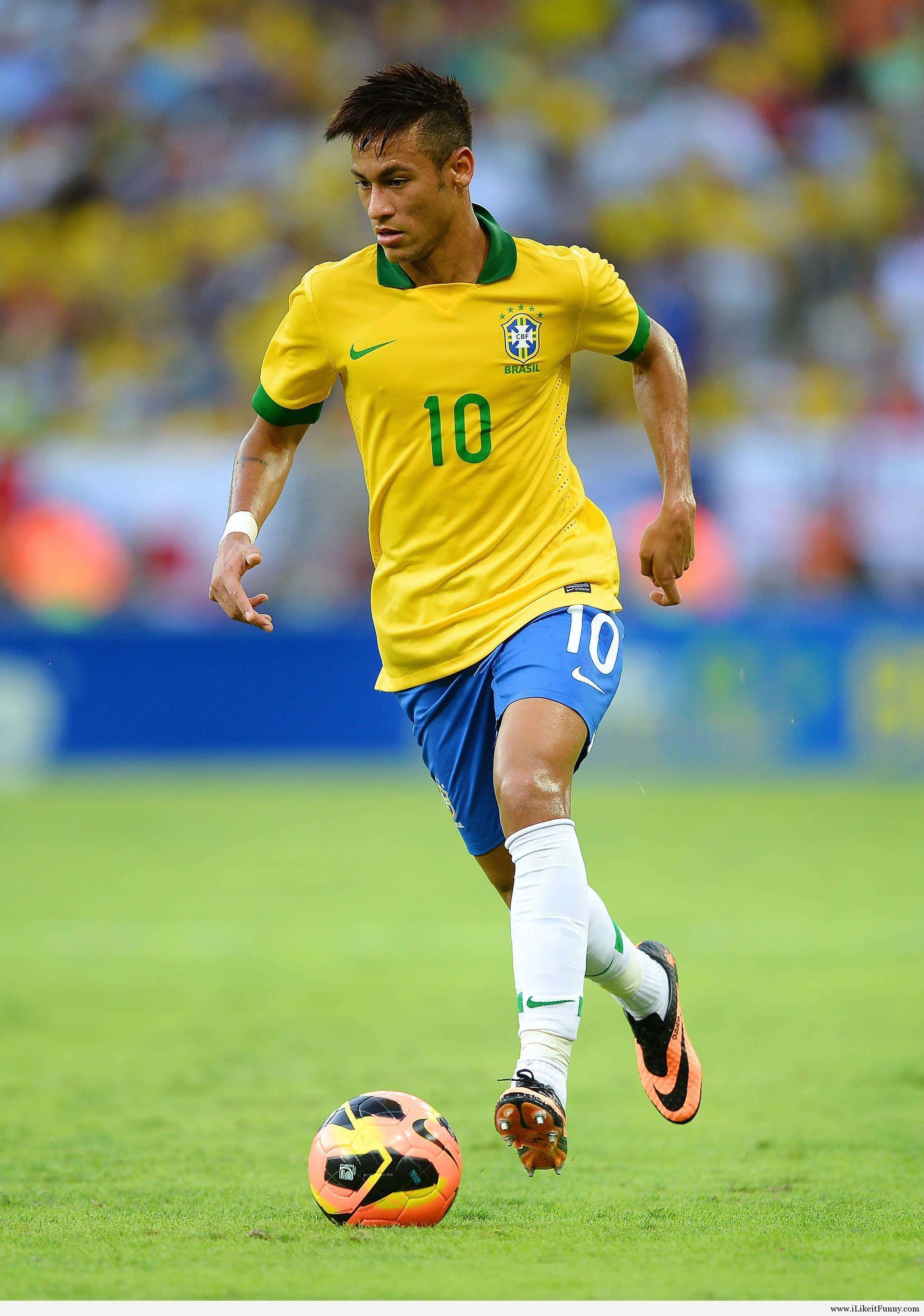 Neymar Jr. Havalanıyor Duvar Kağıdı