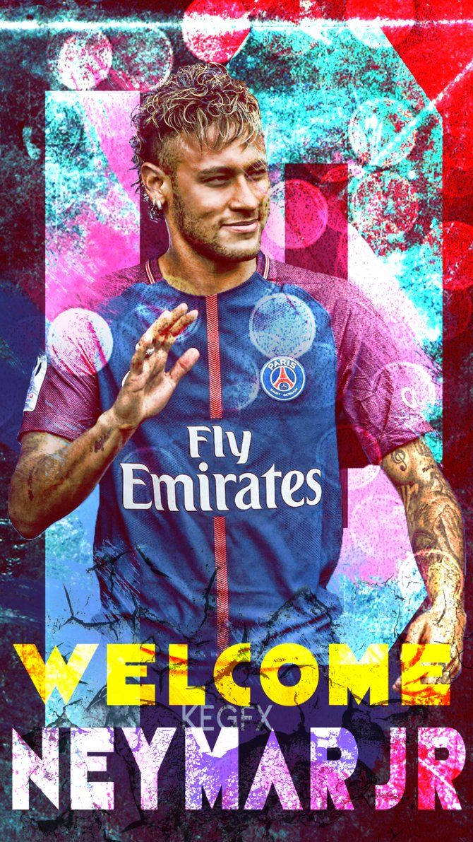 Neymar Jr. ünlü yeteneğini sergiliyor Duvar Kağıdı