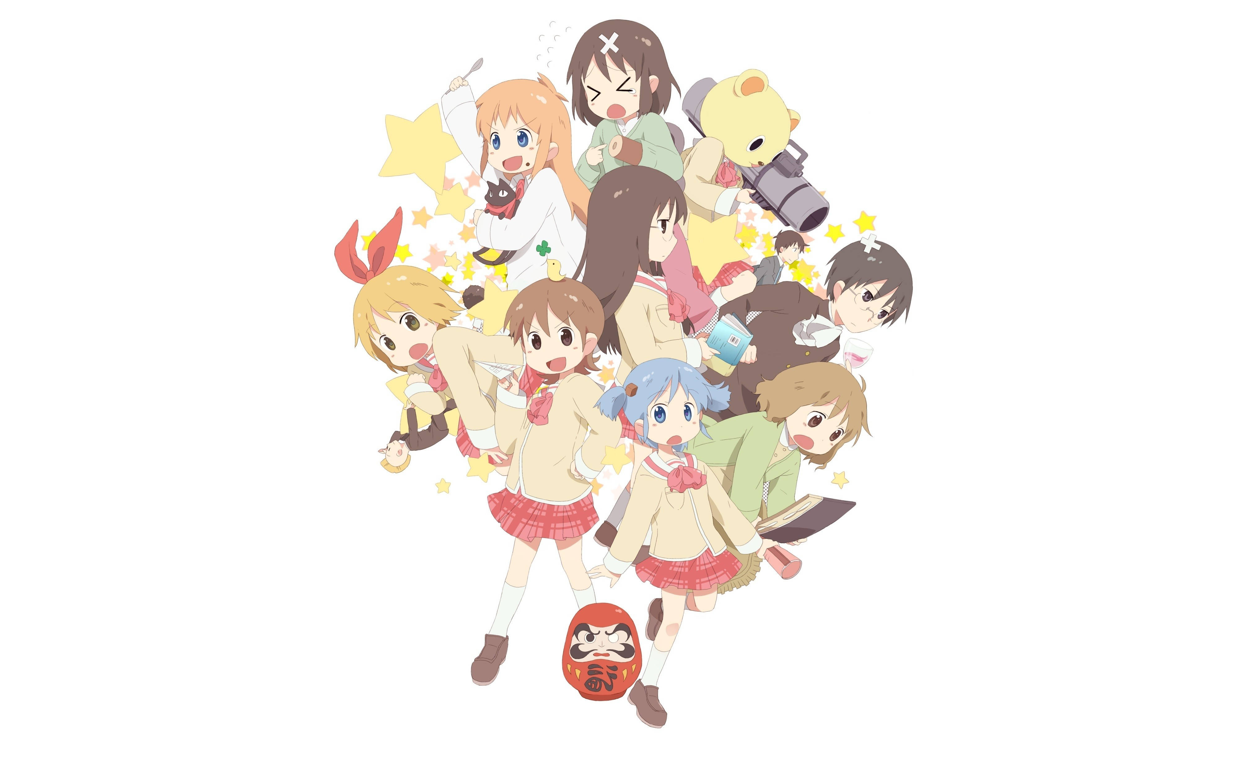 Nichijou Ana Kadro Duvar Kağıdı