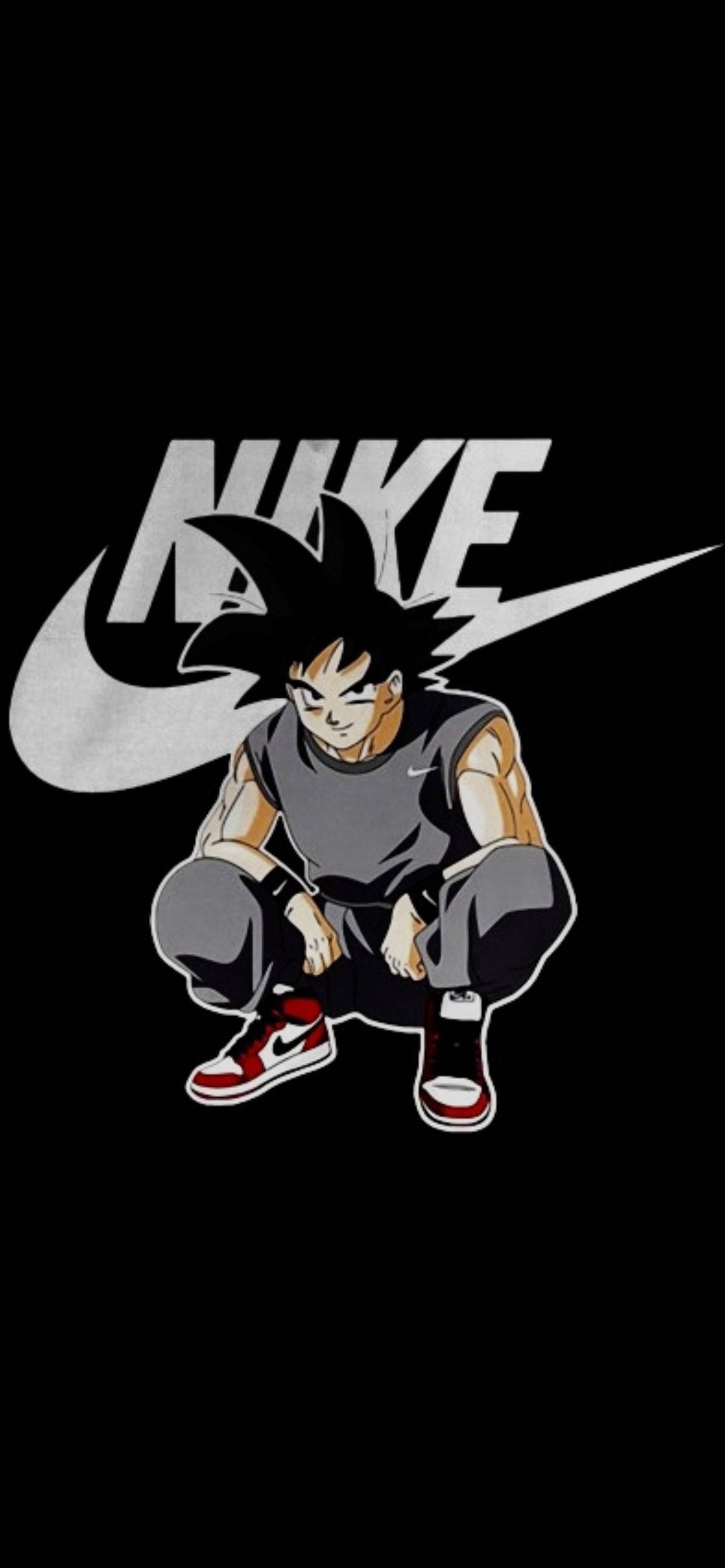 Nike İçin Havalı Goku Swag Duvar Kağıdı