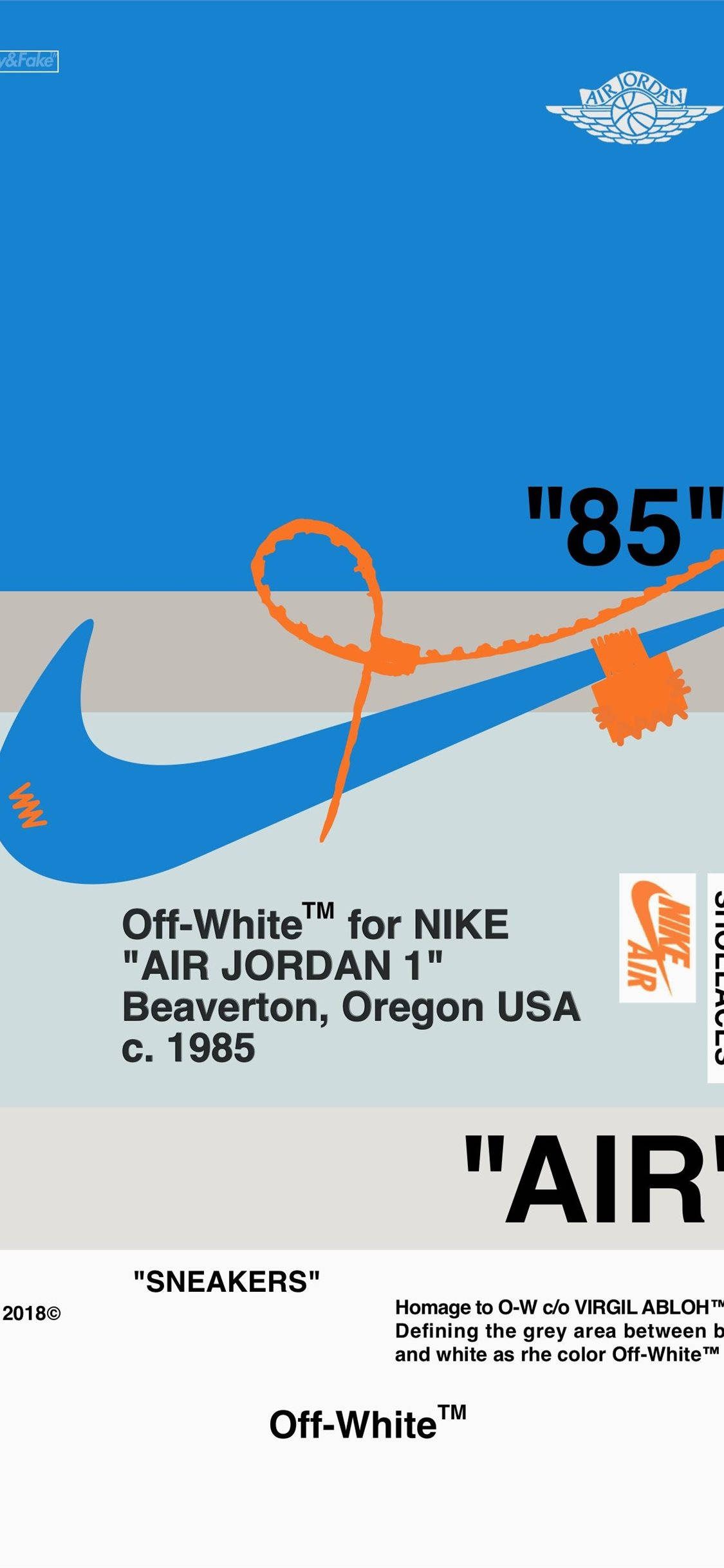 Nike iPhone Uçak Bileti Duvar Kağıdı
