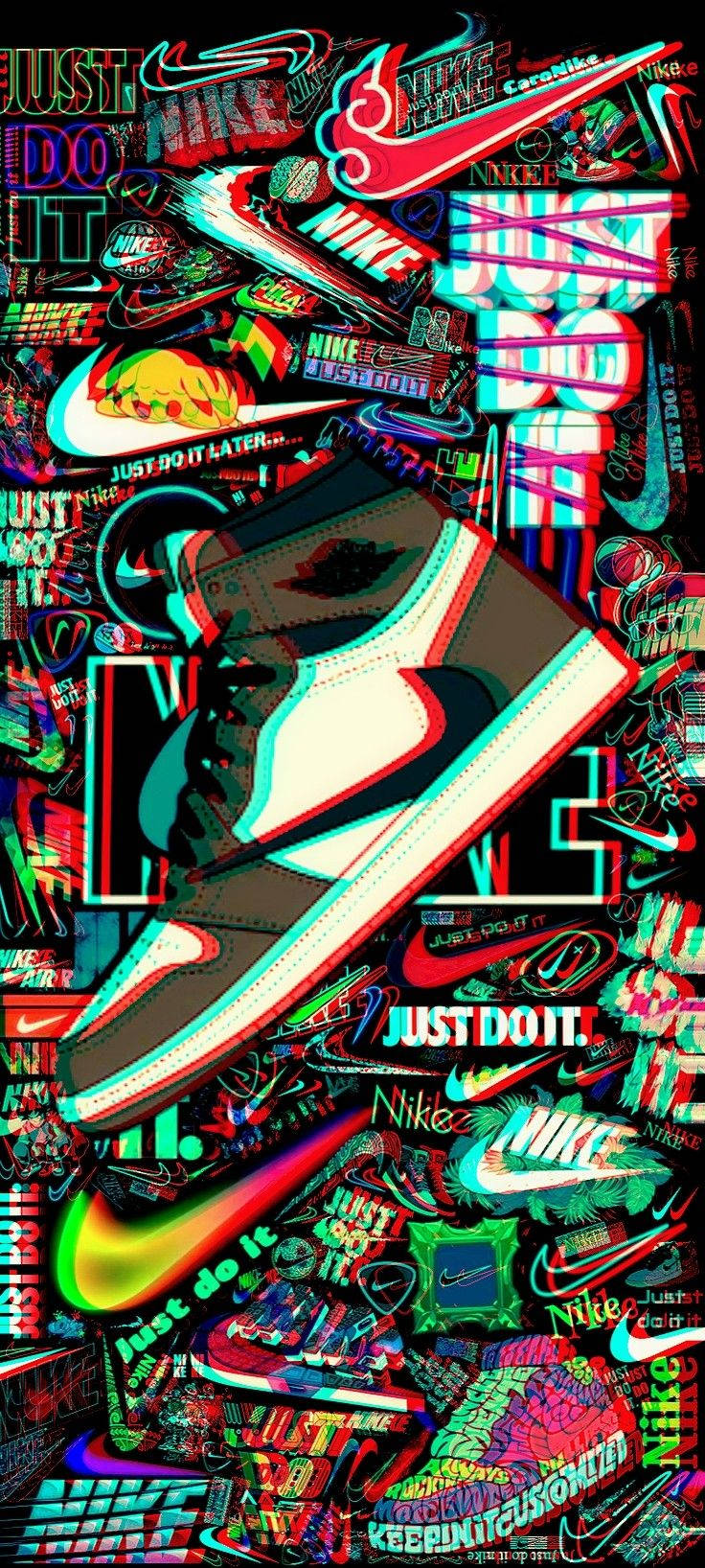 Nike'ın Cesur Grafitilerinden İlham Alın Duvar Kağıdı