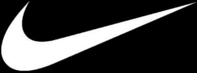 Nike Swoosh Logosu Siyah Arka Plan Duvar Kağıdı