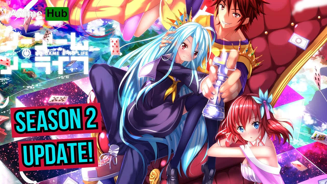 No Game No Life – Daha İyi Bir Yaşam İçin Çabala Duvar Kağıdı