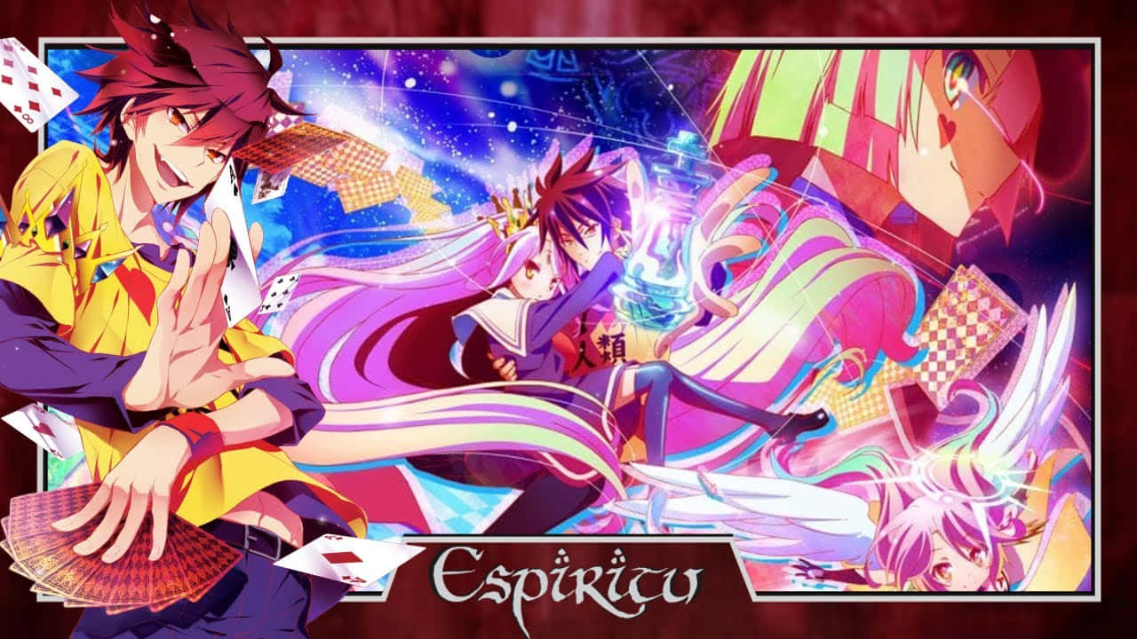 No Game No Life Espiritu Kapak Resmi Duvar Kağıdı