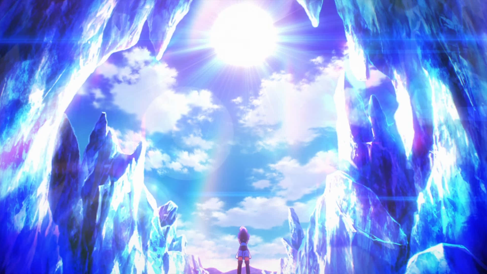 No Game No Life Parlak Güneş Işığı Görseli Duvar Kağıdı