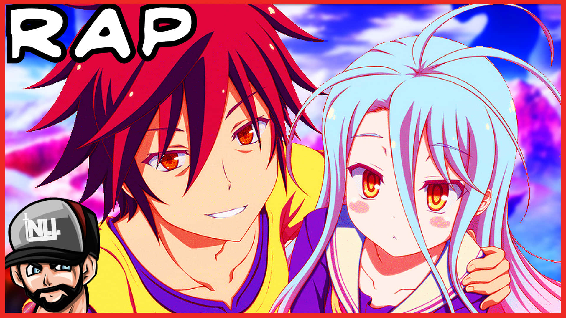 No Game No Life RAP Yazılı Resim Duvar Kağıdı