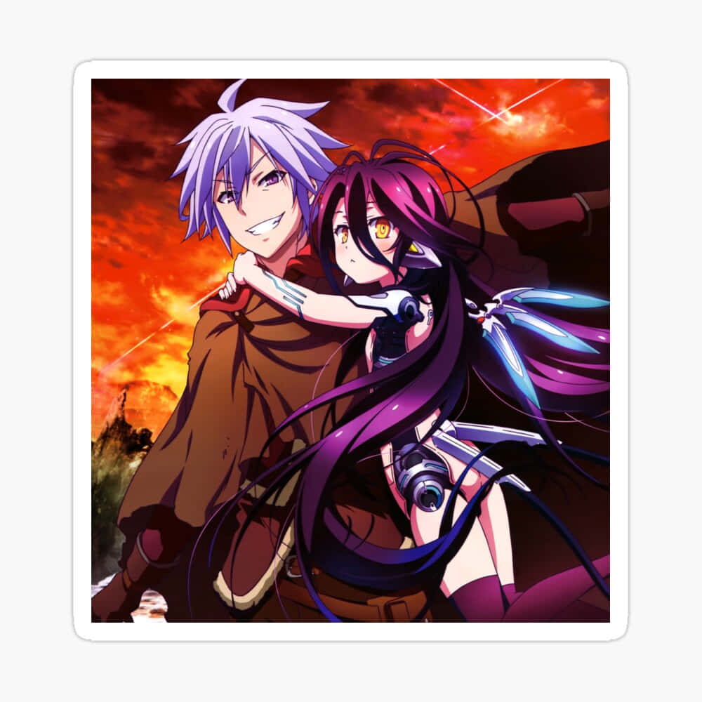 No Game No Life Riku, Shuvi'yi Taşırken Duvar Kağıdı