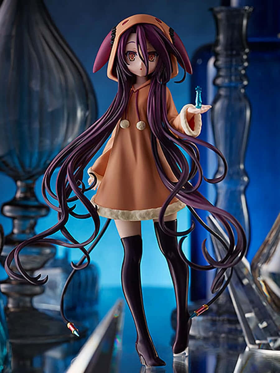 No Game No Life Schwi Nendoroid Figürü Resmi Duvar Kağıdı