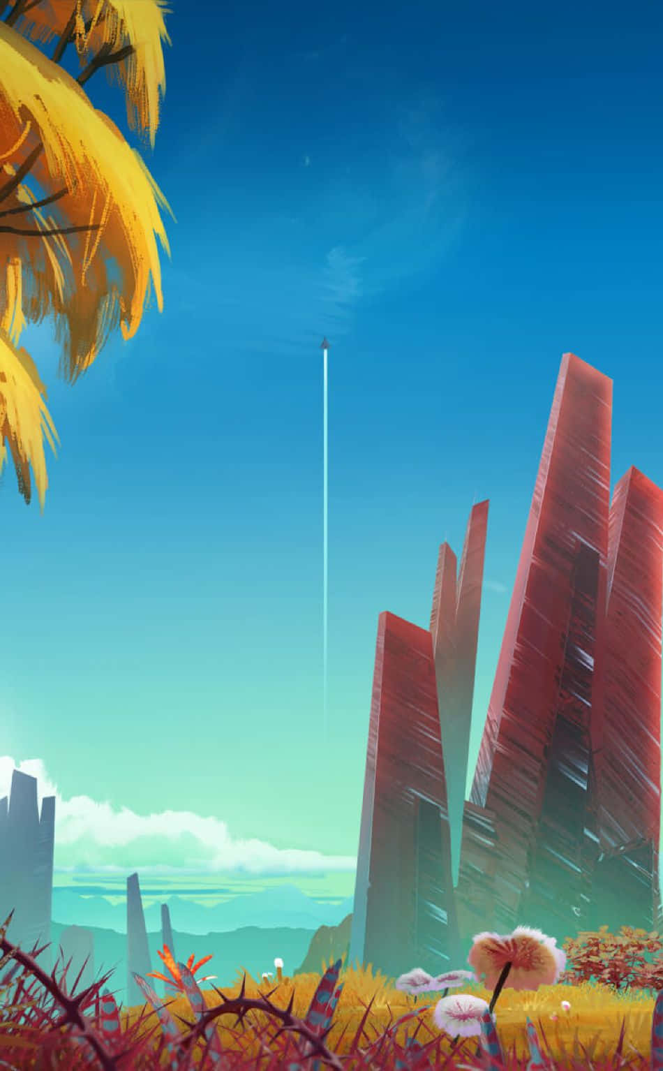 No Man's Sky Telefonunuzla Son Sınırı Aşın Duvar Kağıdı