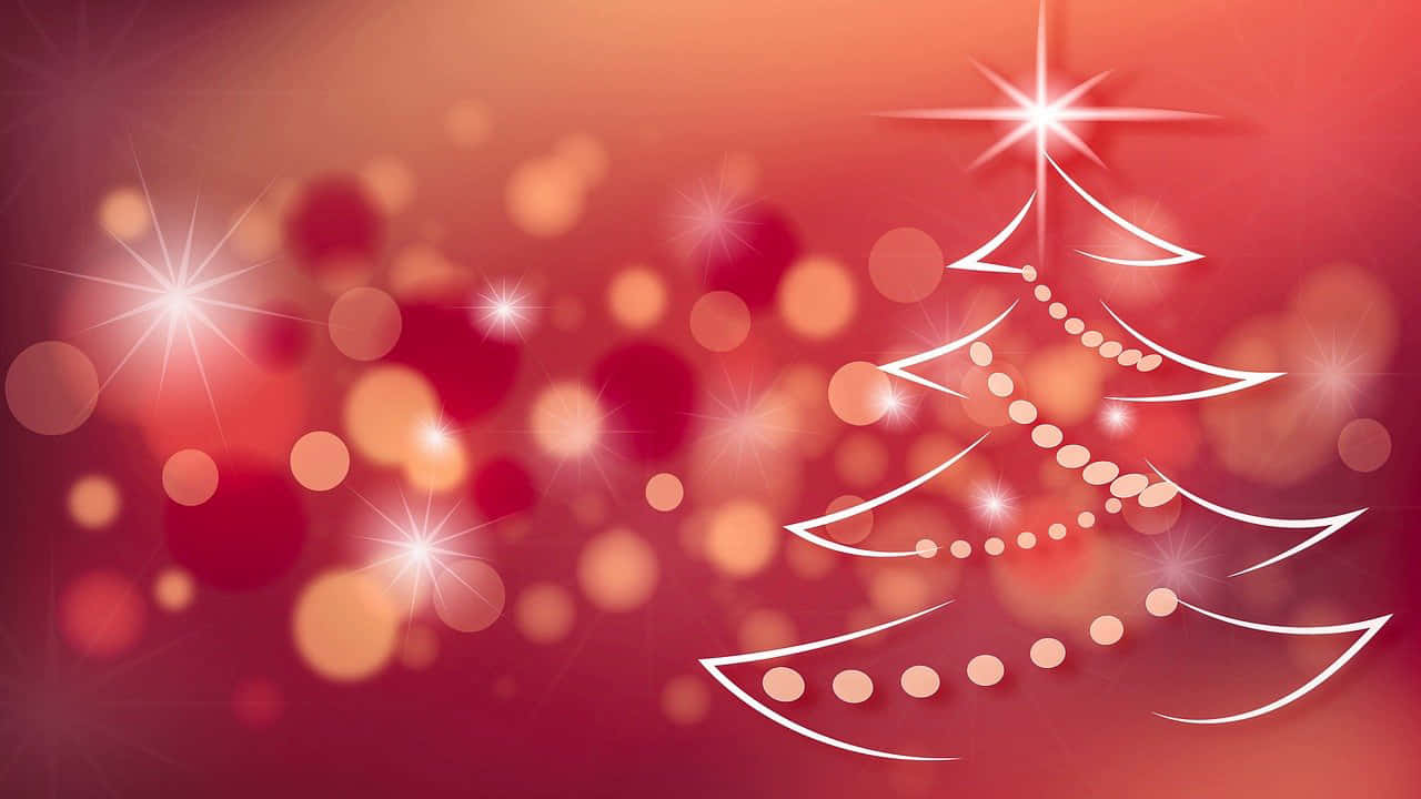 Noel Bokeh Tatil Zoom Arka Planı Duvar Kağıdı