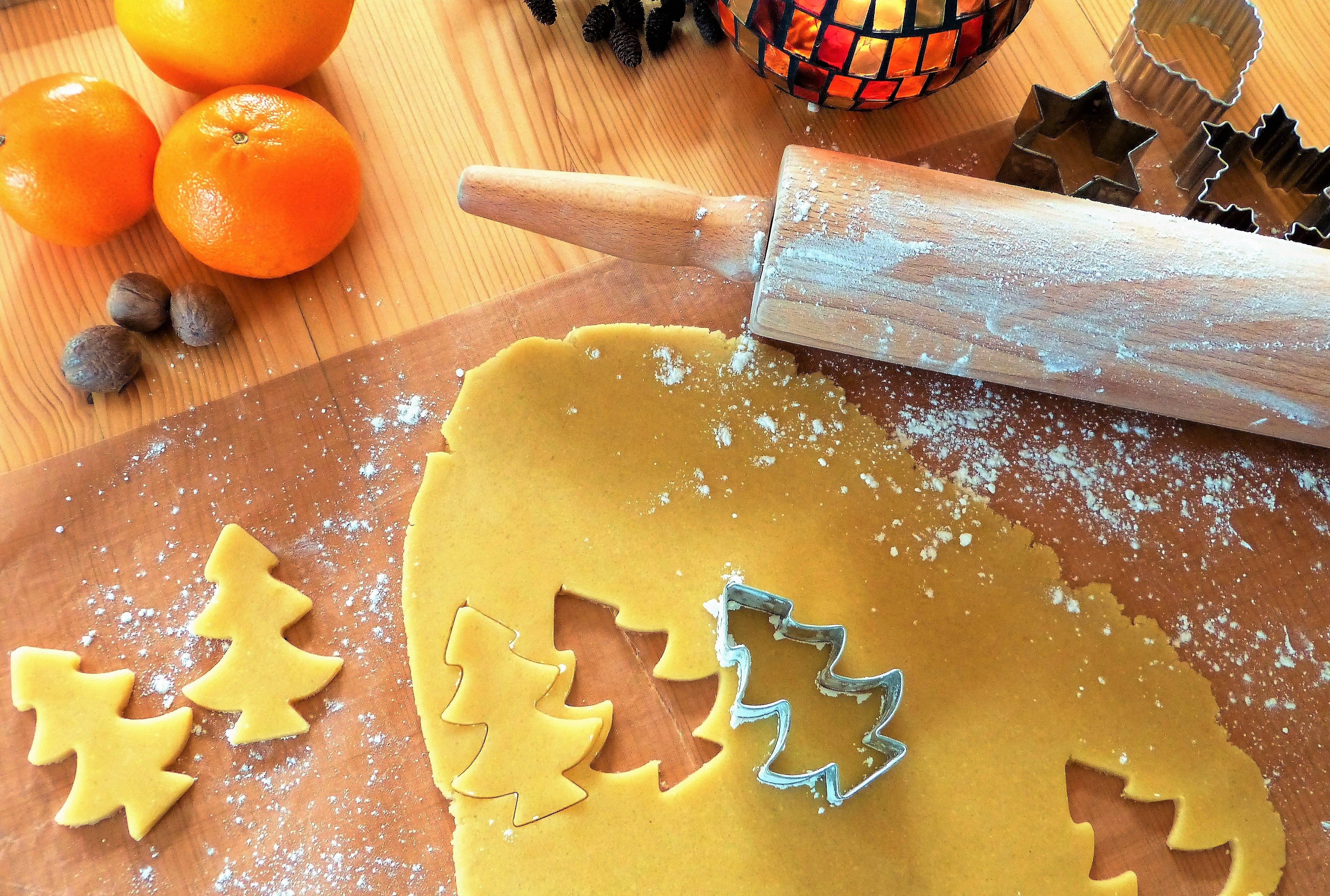 Noel İçin Kurabiyeler Duvar Kağıdı