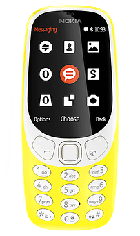 Nokia Klasik Sarı Model Duvar Kağıdı