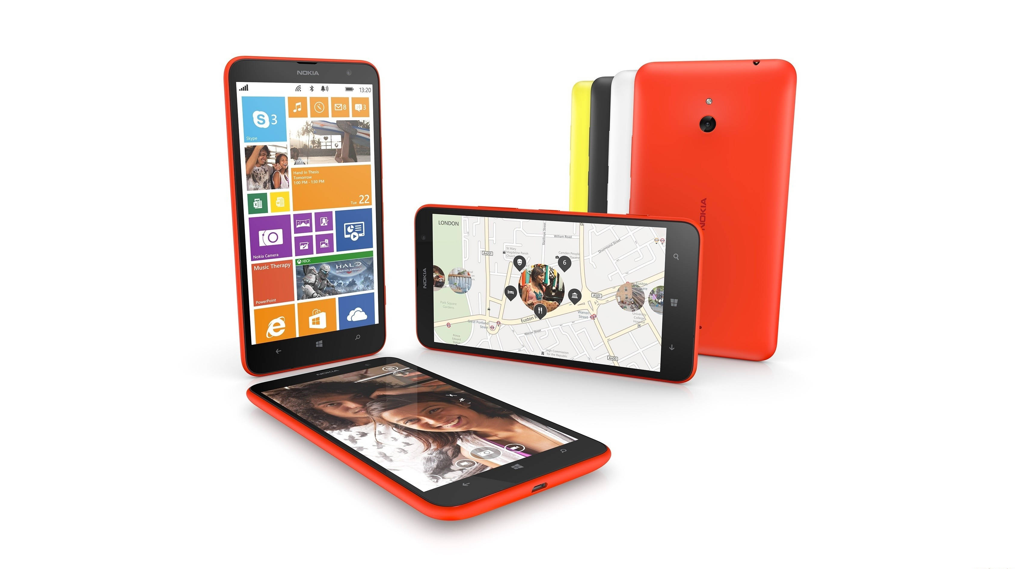 Nokia Lumia 1320 Phablet Akıllı Telefon Duvar Kağıdı