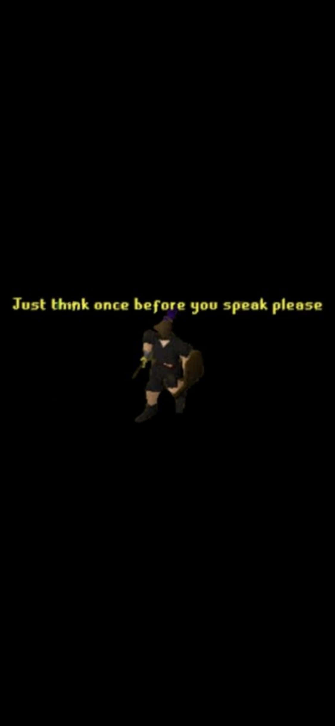 NPC'li iPhone X Runescape Oldschool Arkaplanı Duvar Kağıdı
