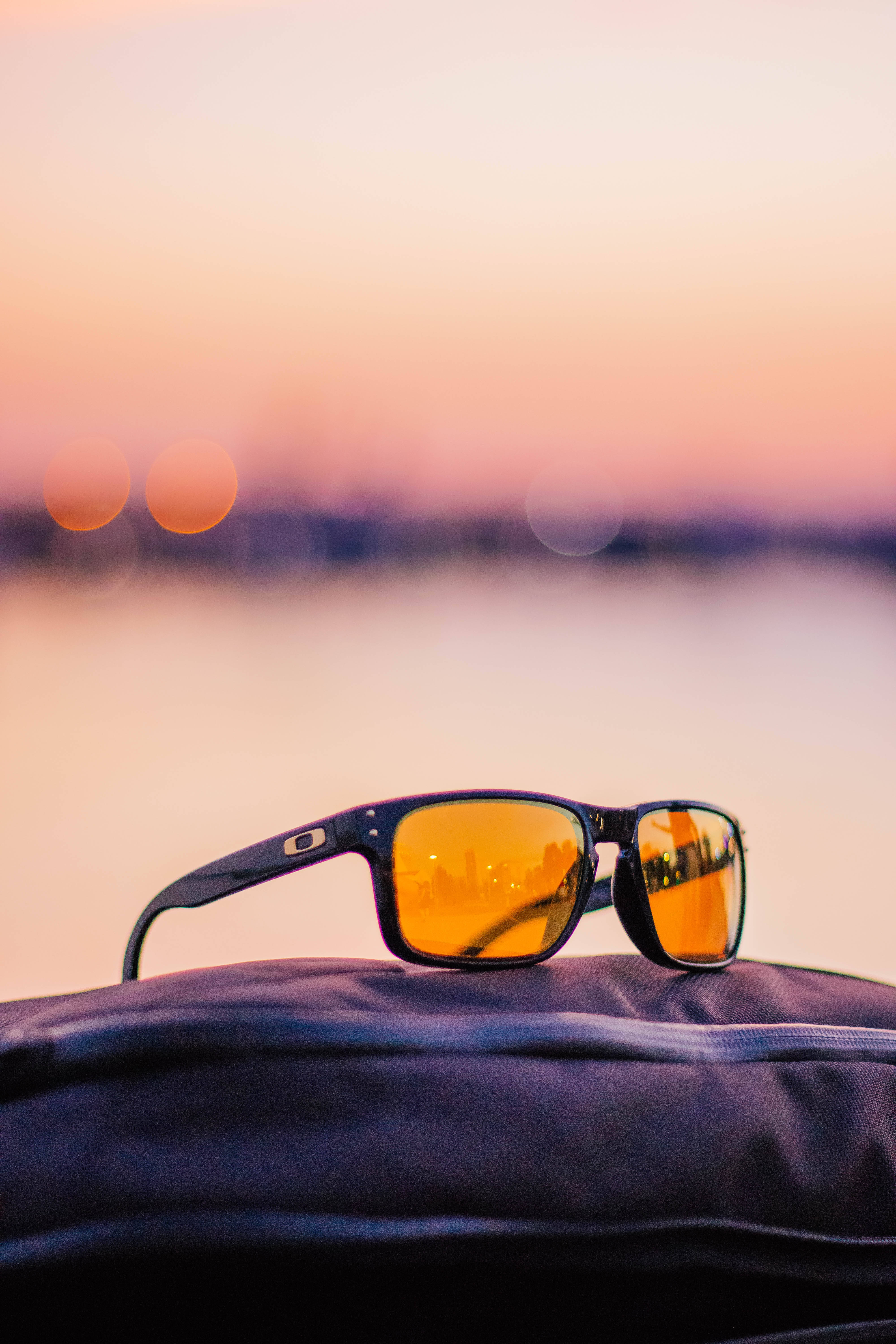 Oakley Güneş Gözlüğü Gün Batımı Spor Macera Duvar Kağıdı