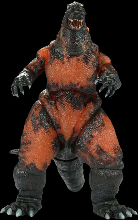 Öfkeli Godzilla Figürü Duvar Kağıdı
