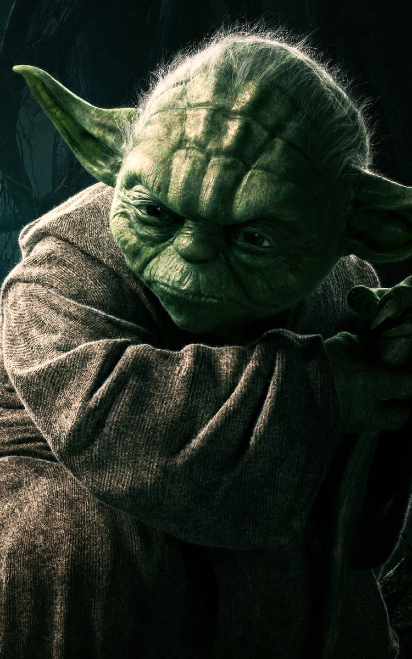 Öfkeli Yoda Star Wars Tablet Duvar Kağıdı