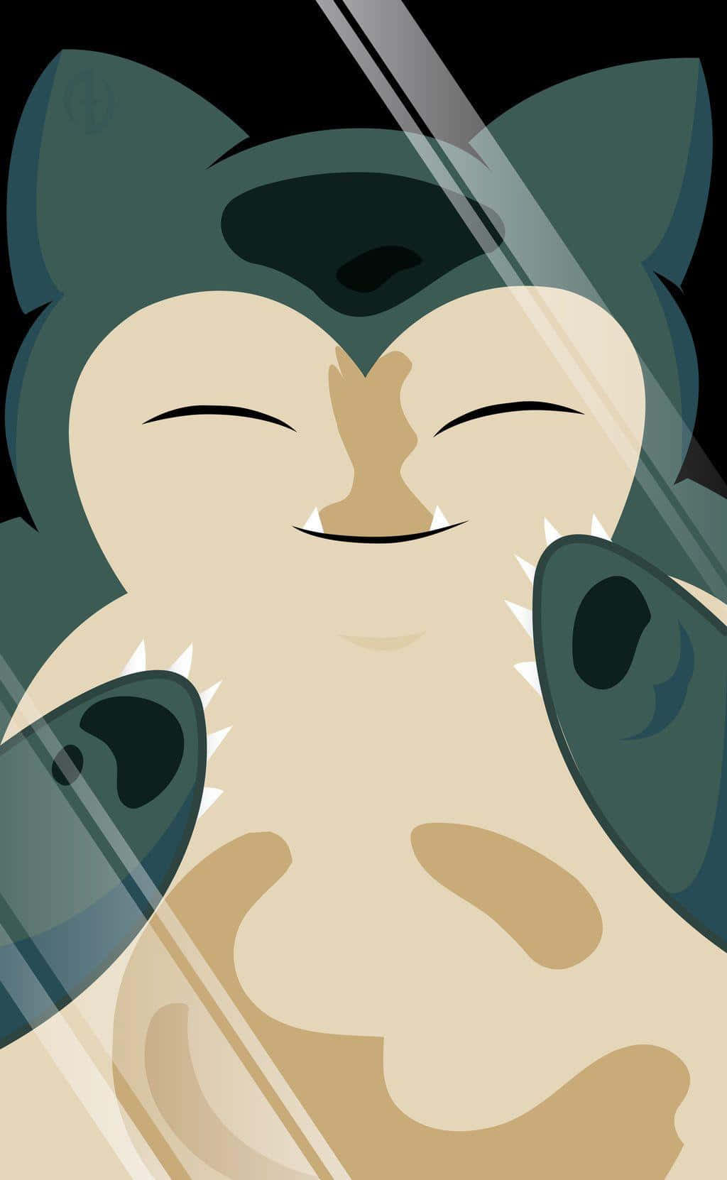 Öğleden sonra dinlenen Snorlax Duvar Kağıdı