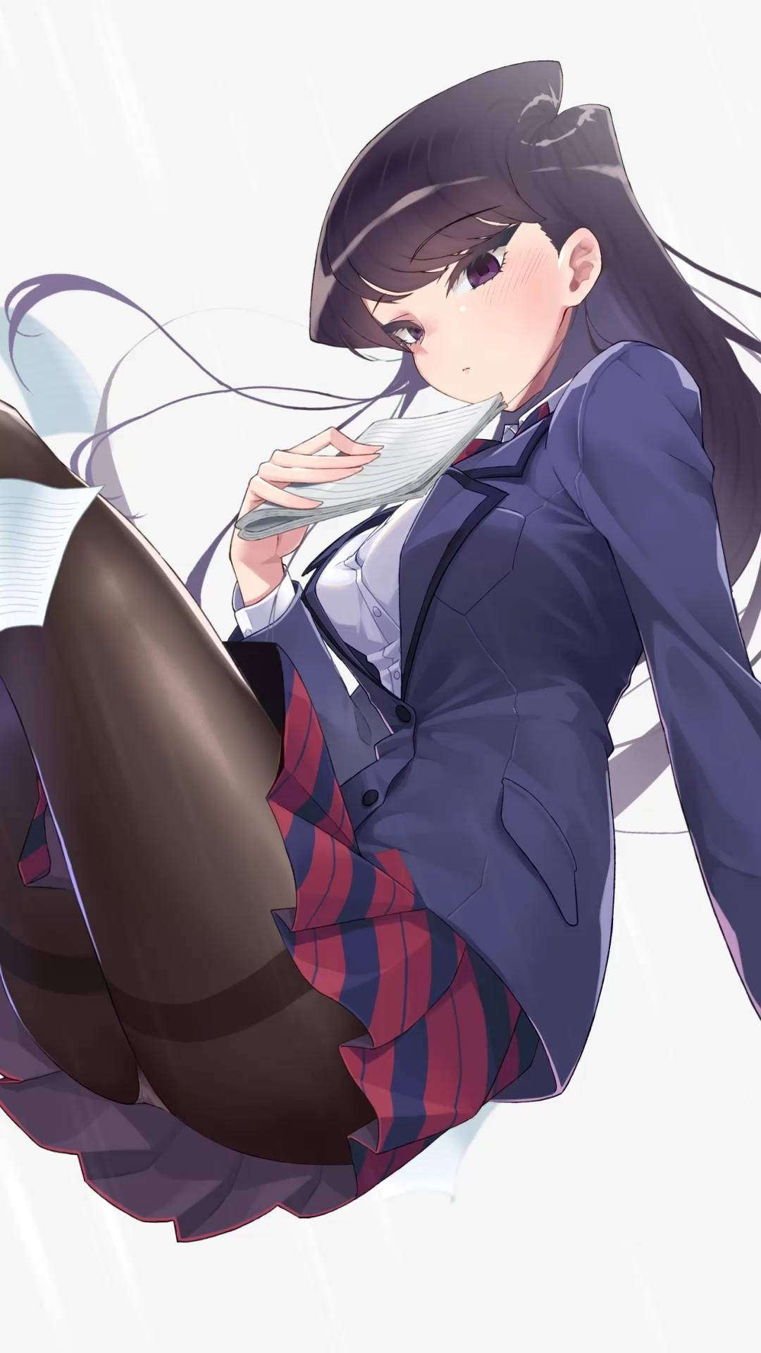 Öğrenci Komi Shouko Seksi Anime PFP Duvar Kağıdı