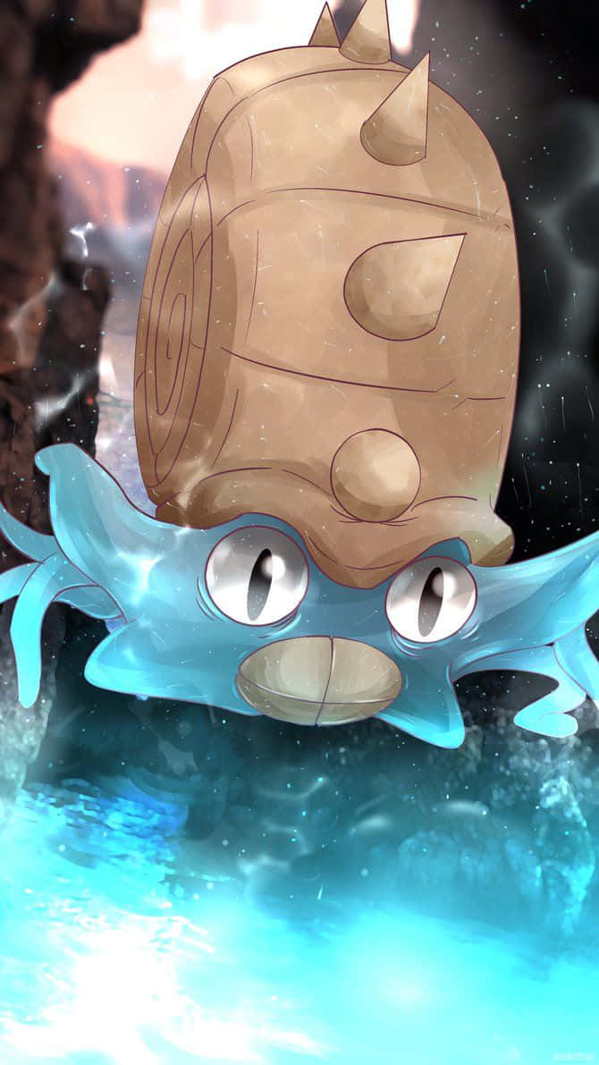 Omastar Parlak Bir Yüzeyde Duvar Kağıdı