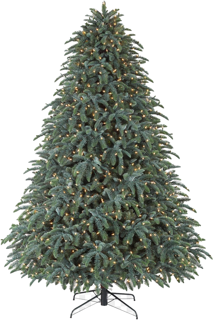 Önceden Işıklı Yapay Noel Ağacı Duvar Kağıdı