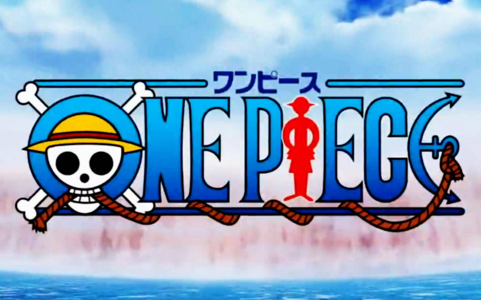 One Piece 4K Hasır Şapka Logosu Duvar Kağıdı