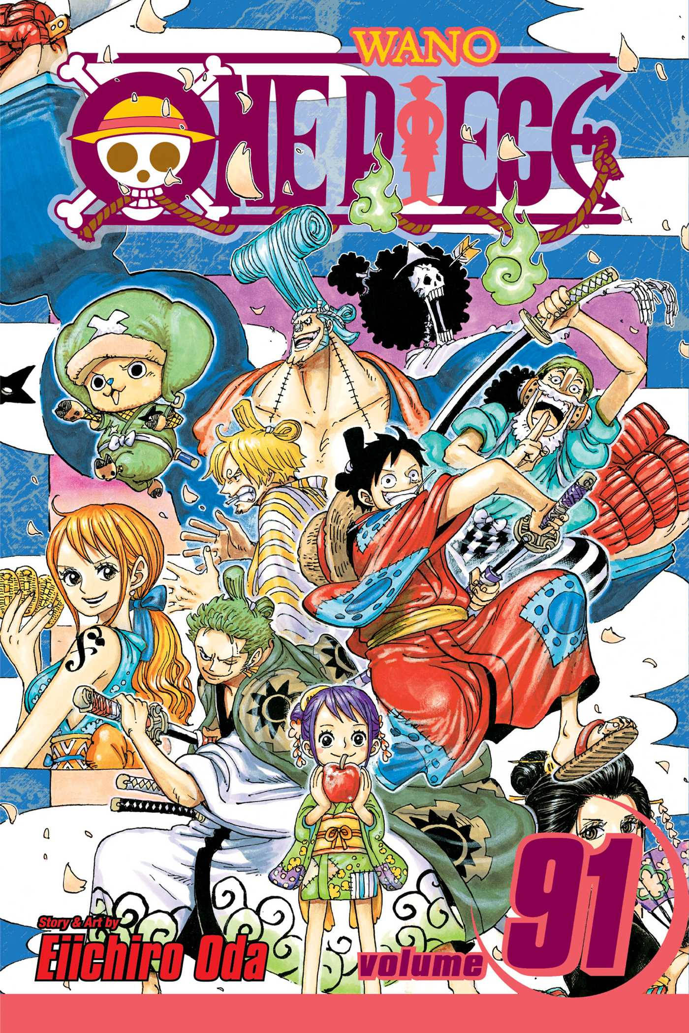 One Piece 4K Kapak Sanatı Duvar Kağıdı