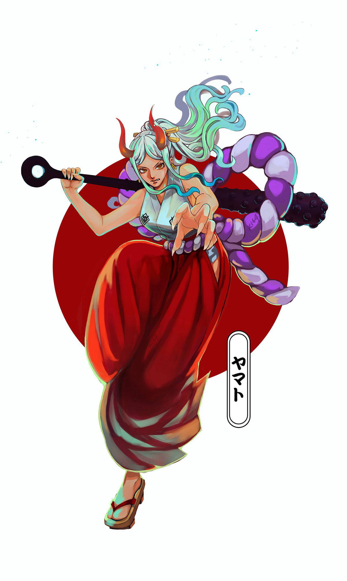 One Piece Fan Art Yamato Duvar Kağıdı