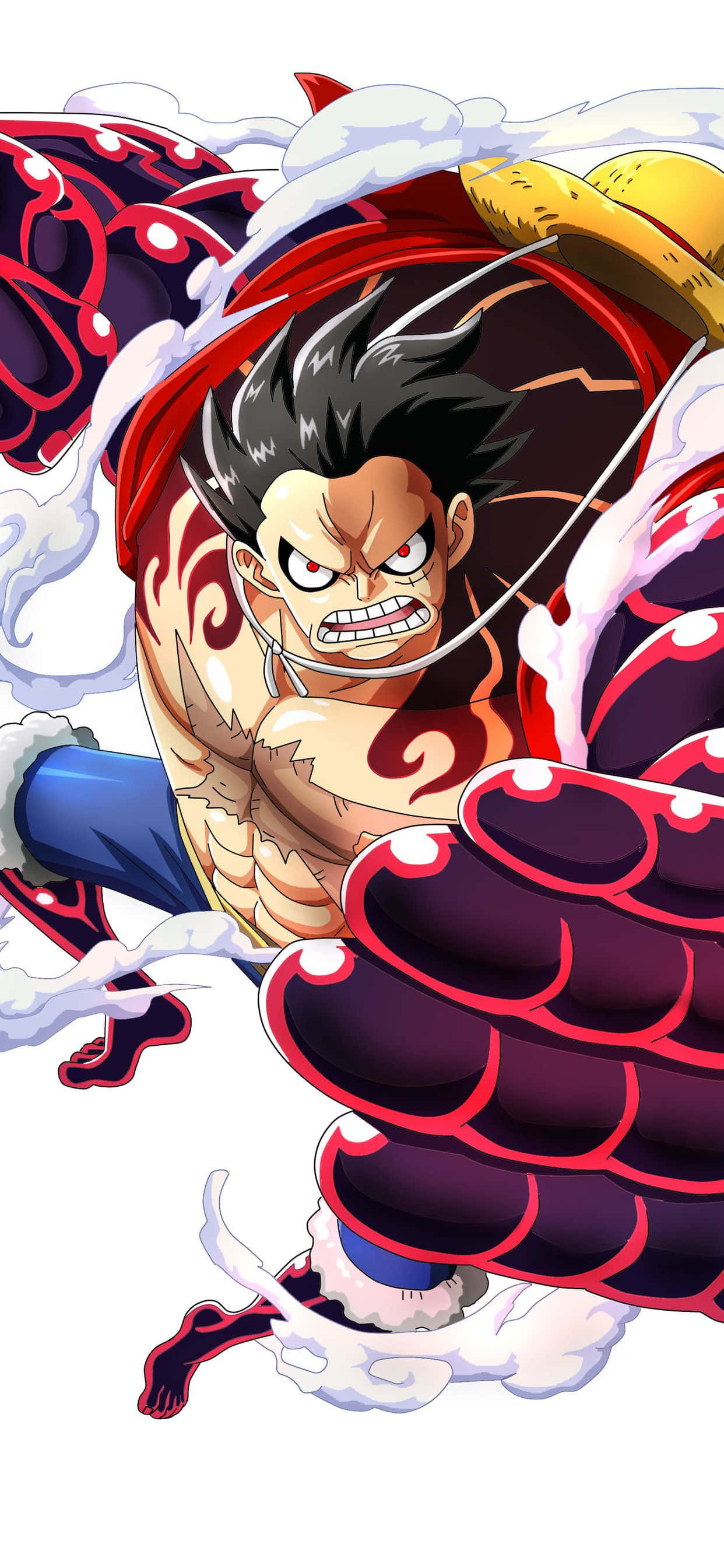 One Piece Gomu-gomu Luffy Telefon Duvar Kağıdı