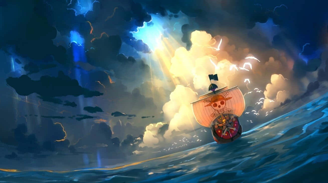 One Piece Korsan Gemisi Resmi Duvar Kağıdı