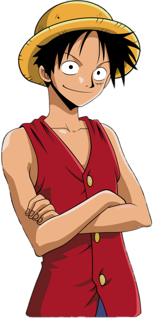 One Piece Luffy Hasır Şapka Gülümseme Duvar Kağıdı